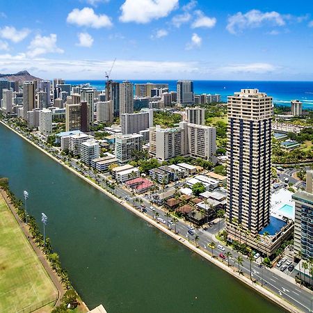 Ferienwohnung Hawaiian Monarch Penthouse 401 By Hawaii Ocean Club Honolulu Exterior foto