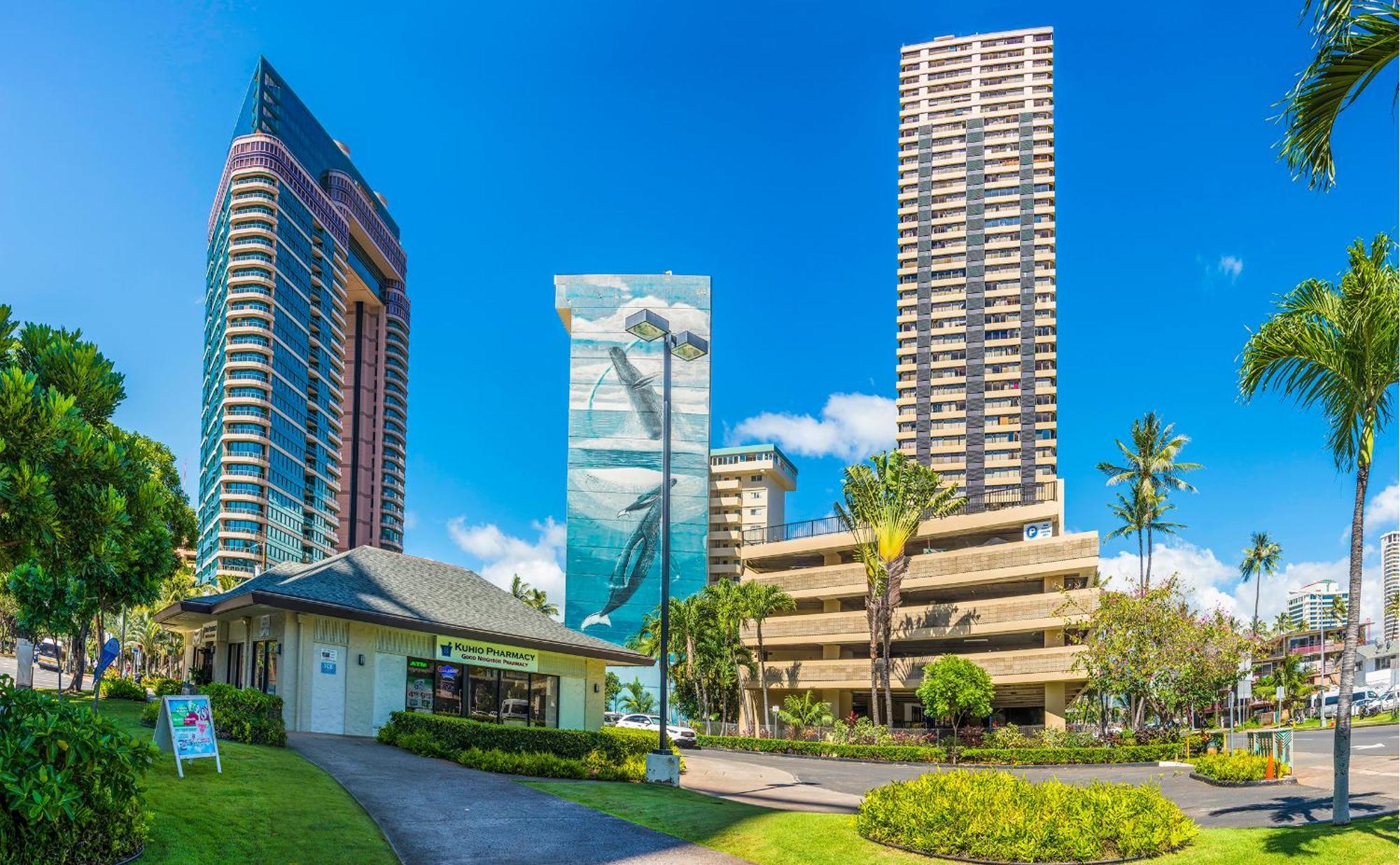 Ferienwohnung Hawaiian Monarch Penthouse 401 By Hawaii Ocean Club Honolulu Exterior foto