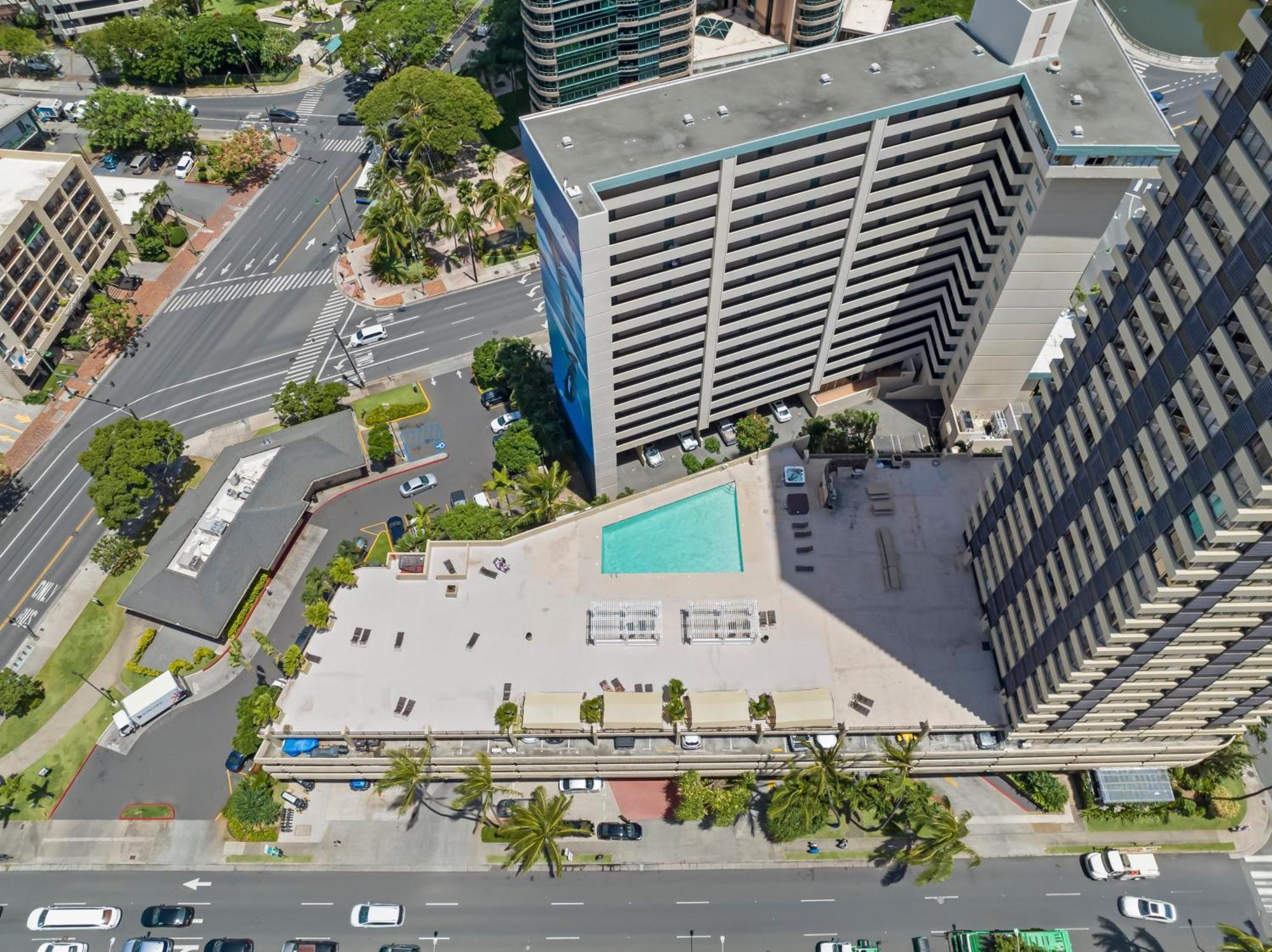 Ferienwohnung Hawaiian Monarch Penthouse 401 By Hawaii Ocean Club Honolulu Exterior foto