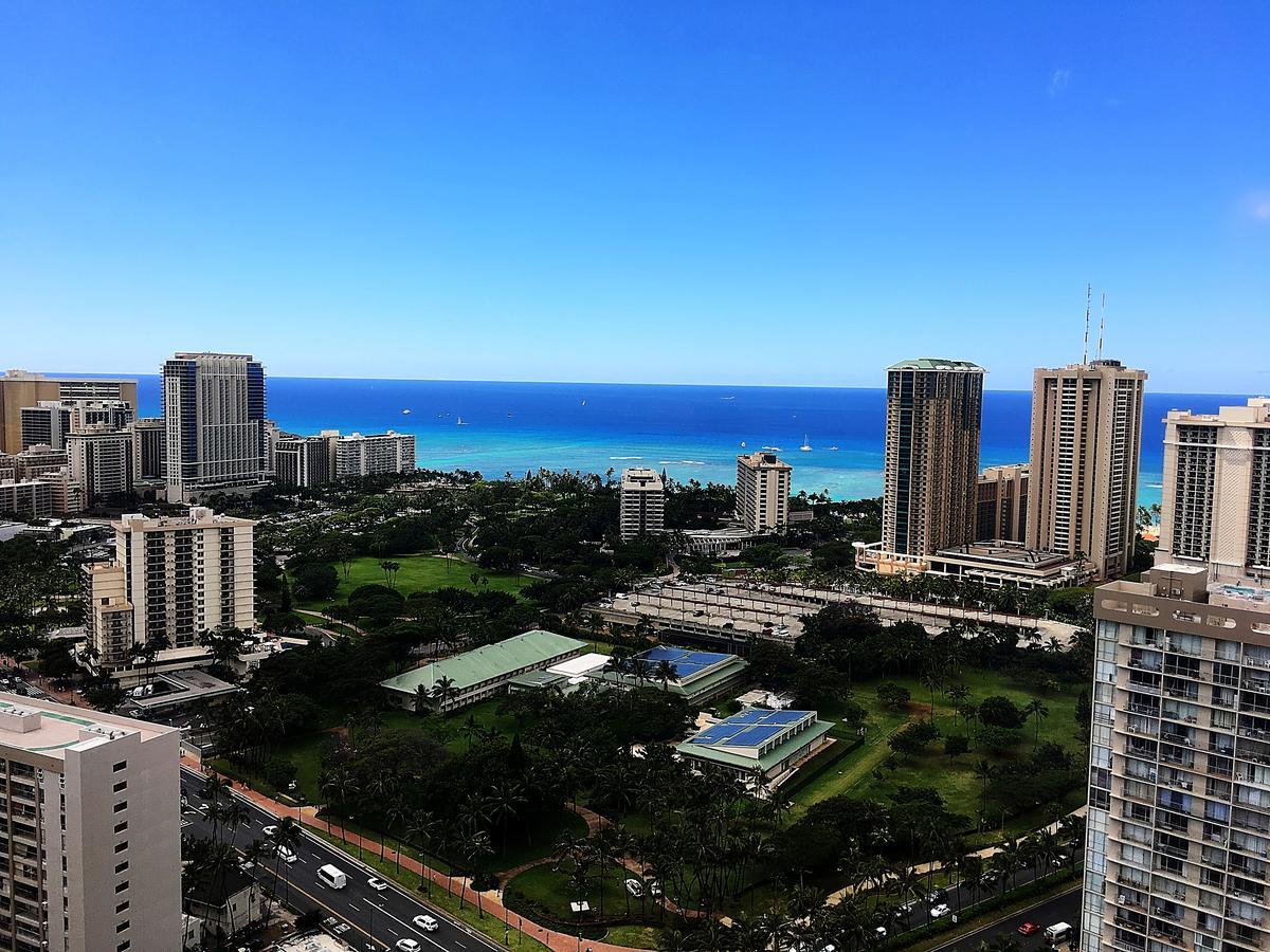 Ferienwohnung Hawaiian Monarch Penthouse 401 By Hawaii Ocean Club Honolulu Exterior foto