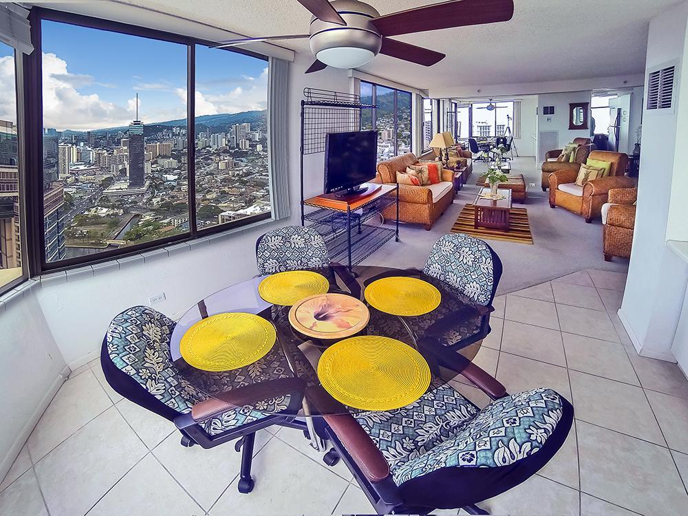 Ferienwohnung Hawaiian Monarch Penthouse 401 By Hawaii Ocean Club Honolulu Exterior foto